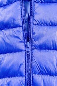 製造輕薄羽絨外套  個人設計彩藍色連帽保暖羽絨外套  羽絨外套供應商 SKVM016 細節-3